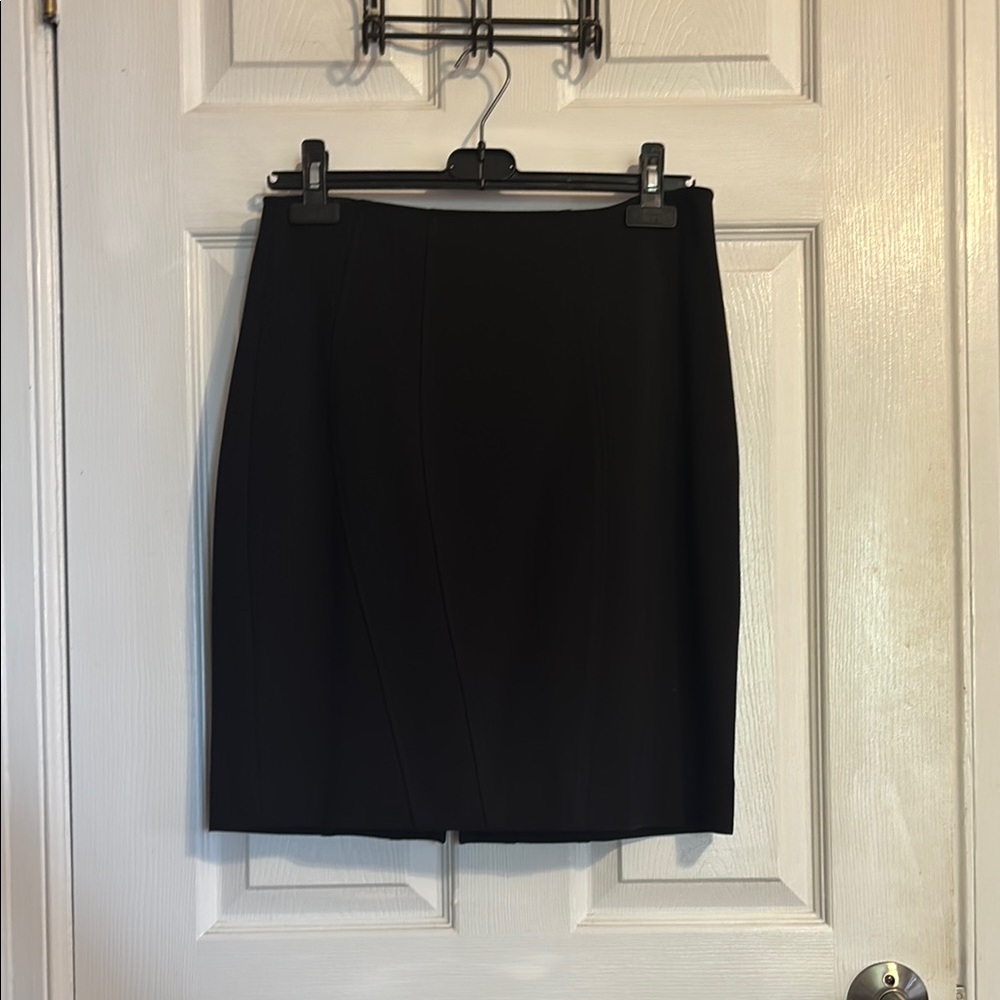 Black Mini Pencil Skirt for Cocktail Events